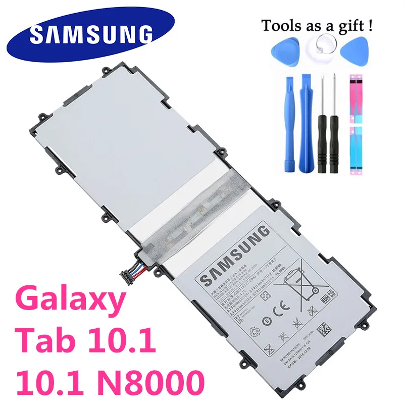Оригинальный запасной аккумулятор и Инструменты SAMSUNG SP3676B1A для планшета Samsung Galaxy