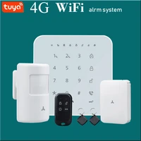 wifi gsm home security smart alarm system burglar optional kit tuya smart life app can with alexa compatible with tuya ip camrea