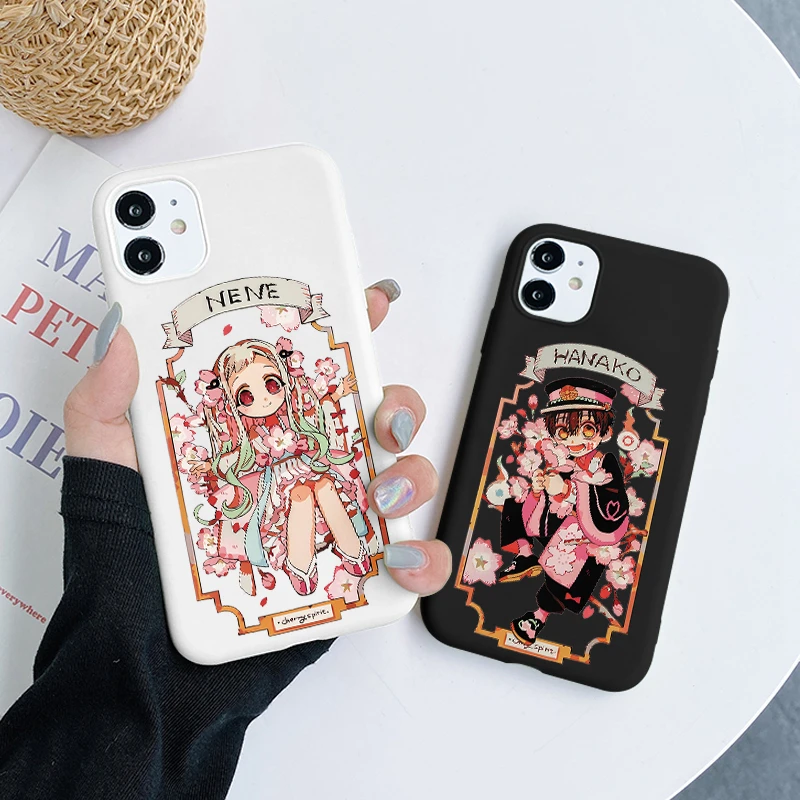 Чехол с аниме унитазом Hanako Kun для Huawei P30 P20 Pro P40 Lite E P Smart 2019 2021 Mate 20 Y6 Y7 Y9 Honor 10 9X -