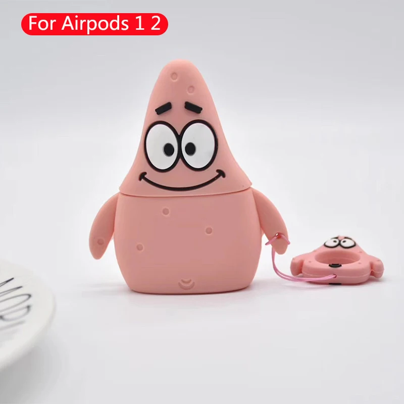 579 Для Apple Airpods чехол силиконовые милые аксессуары для мультяшных Airpods 2 Наушники коробка Беспроводная bluetooth-гарнитура защитный чехол - Цвет: 579