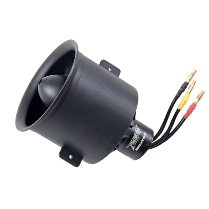 FMS 70 мм Ducted Fan Jet EDF Unit 6S Pro 12 blade с 3060 KV1900 Inrunner Motor Engine (опционально) RC самолет модели