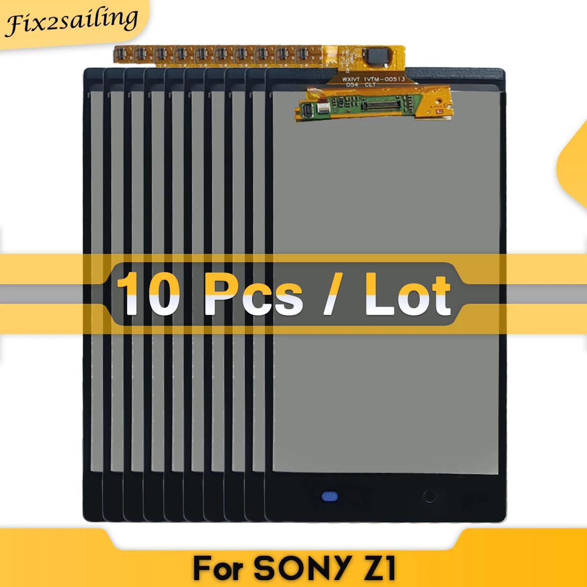 10 шт./лот для SONY Xperia Z1 L39H C6902 C6903 протестированный ЖК-дисплей с сенсорным экраном и
