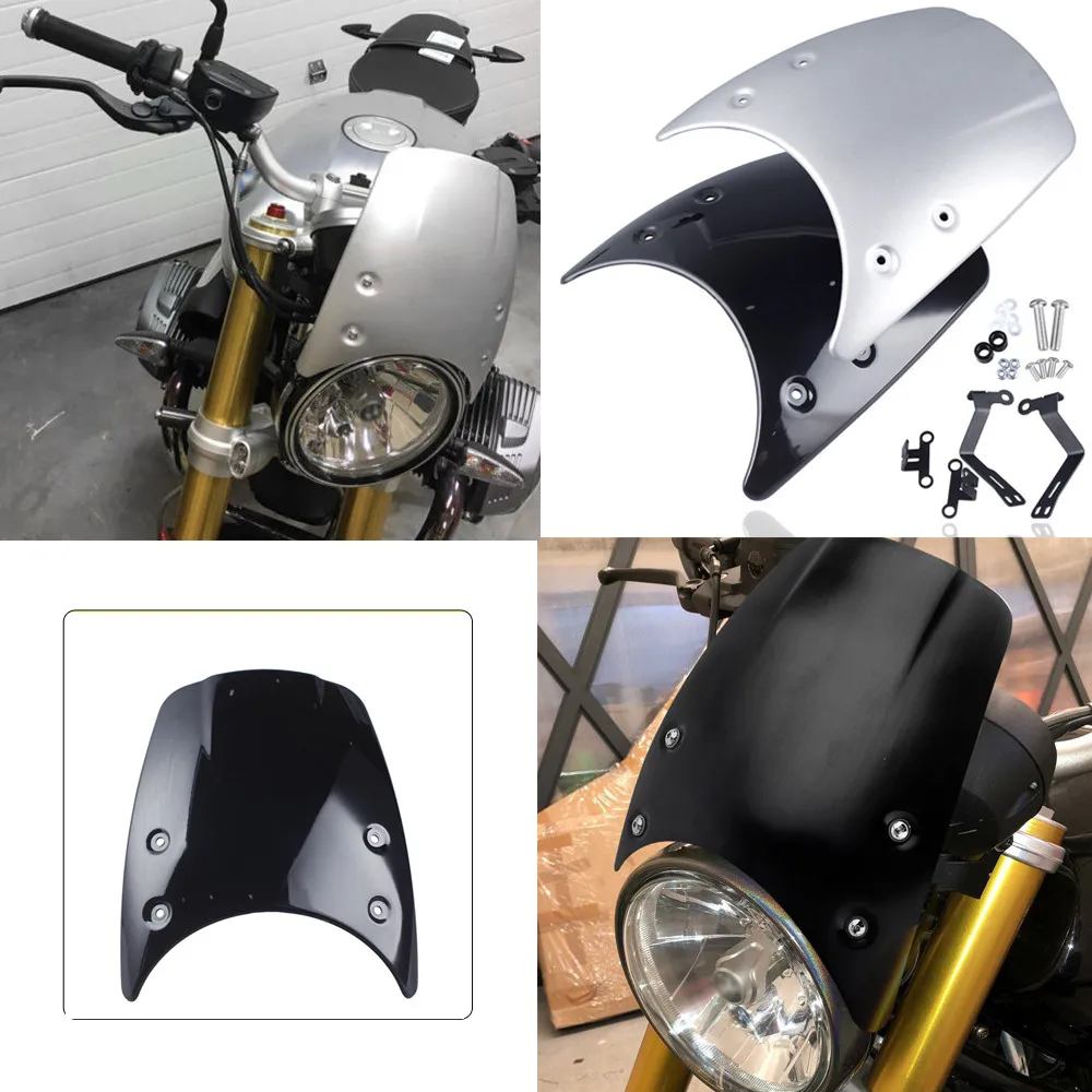 Лобовое стекло для BMW R NINE T R9T 2014 2015 2016 2017 2018 2019 2020 обтекатель фары 9 NINET Запчасти