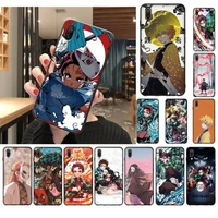 anime kimetsu no yaiba phone case for vivo y12 y15 soft tpu silicone cover for vivo y91c for vivo y17 y19 u3x back cover