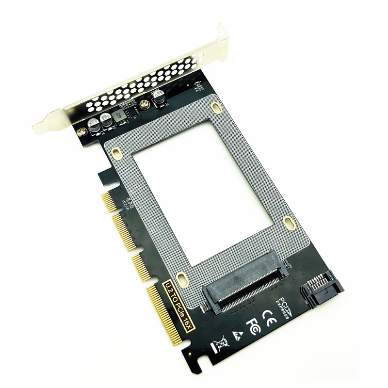 новый pci e pcie3 0 x4x8x16 для u 2 sff 8639 адаптер pcie дл