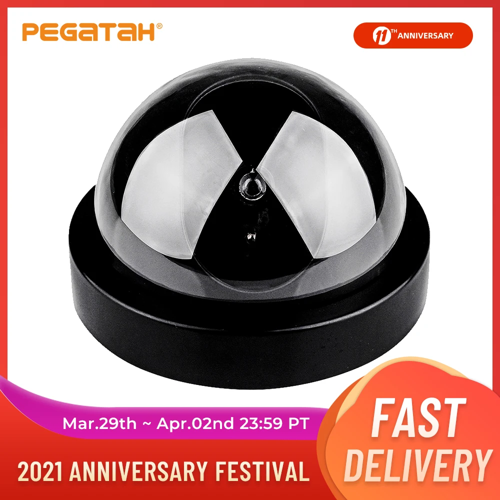 Новая поддельная камера видеонаблюдения муляж купольная вспышка безопасности