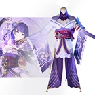 Игровой костюм для косплея Genshin Impact Raiden Shogun Baal Raiden Shogun Аниме Косплей Костюм Сексуальная женская форма полный комплект