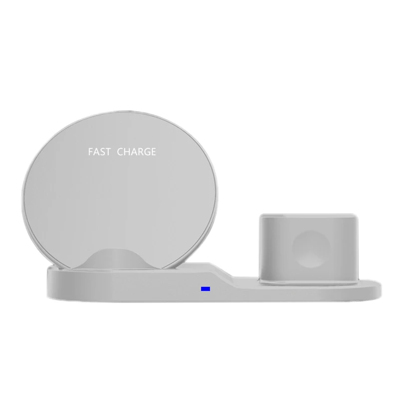 3 в 1 беспроводная зарядная станция зарядное устройство Подставка док совместима