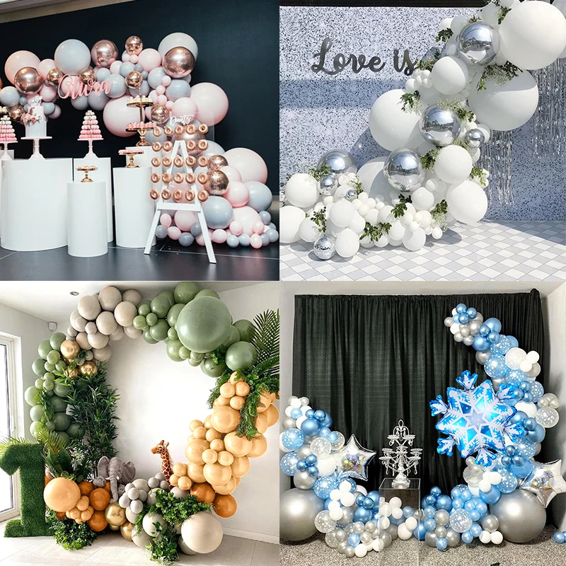 

Воздушные шары, цепочка для украшения детского душа