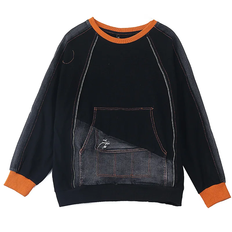 Max LuLu European New Style Spring Streetwear Womens Punk Loose Hoodies Ladies O-Neck Casual Sweatshirt Female Vintage Clothes | Женская