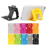 5pcs lazy plastic universal portable foldable card mobile phone stand holder
