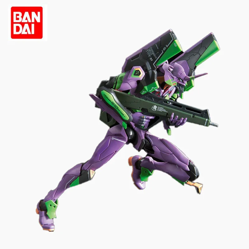 

Bandai RG EVA Ngelion Unit-01 Normal Deluxe Edition PVC Assembly Model Anime Figure Action Model Toys for Kids