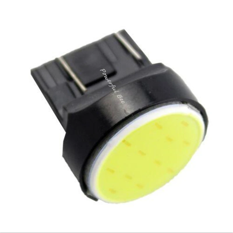 

50 x T20/7443/580 COB 1,5 Вт холодный белый Светодиодный ОД 12 В постоянного тока автомобильные ходовые огни стоп-сигналы лампа для освещения автомобил...