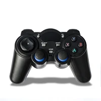 1pc black universal 2 4g wireless gamepad game controller joystick for android smart tv pc tablettv box games accessories