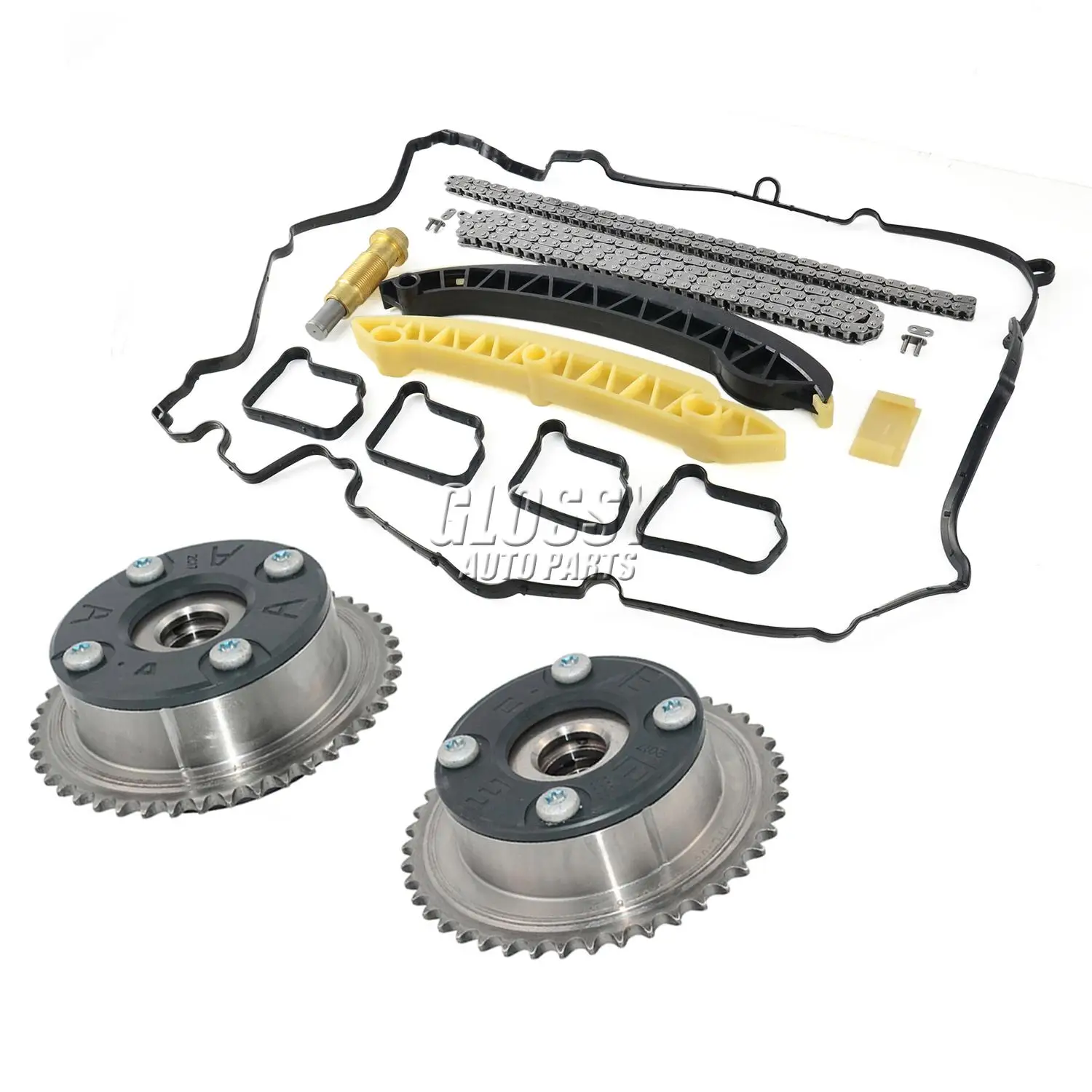 

AP02 For Mercedes W211 W203 W204 M271 timing chain set & camshaft adjuster 2710500800,271 050 08 00,2710500900,271 050 09 00