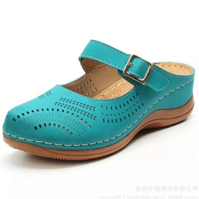 

shoes female new women's sandals car line light large size wedge heel Baotou female slippers zapatos de mujer slippers women