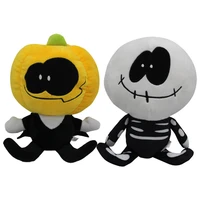 friday night funkin plush toy 5 style spooky month skid and pump stuffed dolls for children gift 20 25cm