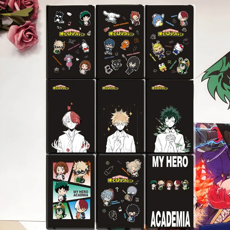 Блокнот с мотивами аниме Моя геройская Академия мидория изюку бакугу катсуки