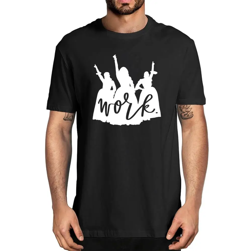 

New Fashion Rise Up Work Hamilton Young Scrappy & Hungry Musical Funny Men's T-Shirt Gift Tees