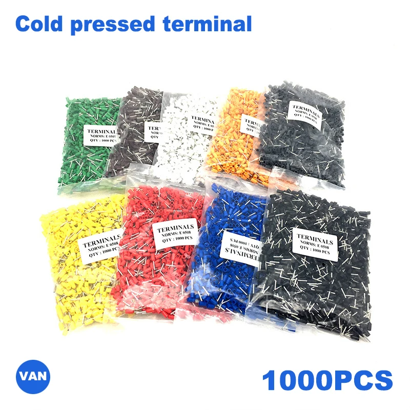 Предварительно Изолированная клемма типа трубы холодного прессования