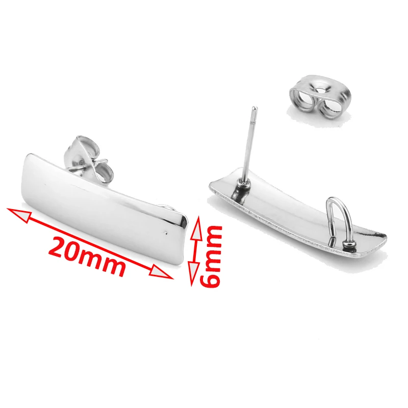 20 шт./лот ювелирное изделие из нержавеющей стали пустотелая квадратная проволока