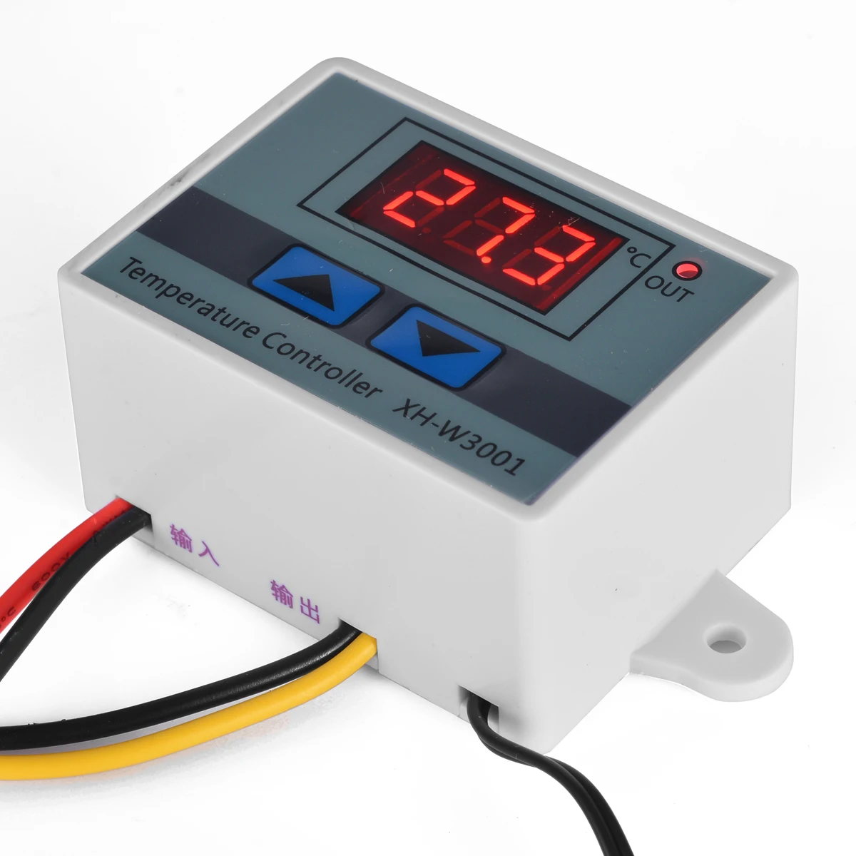 

Цифровой светодиодный регулятор температуры для инкубатора, 220 В, 10 А, переключатель охлаждения, термостат, датчик NTC, температурный прибор