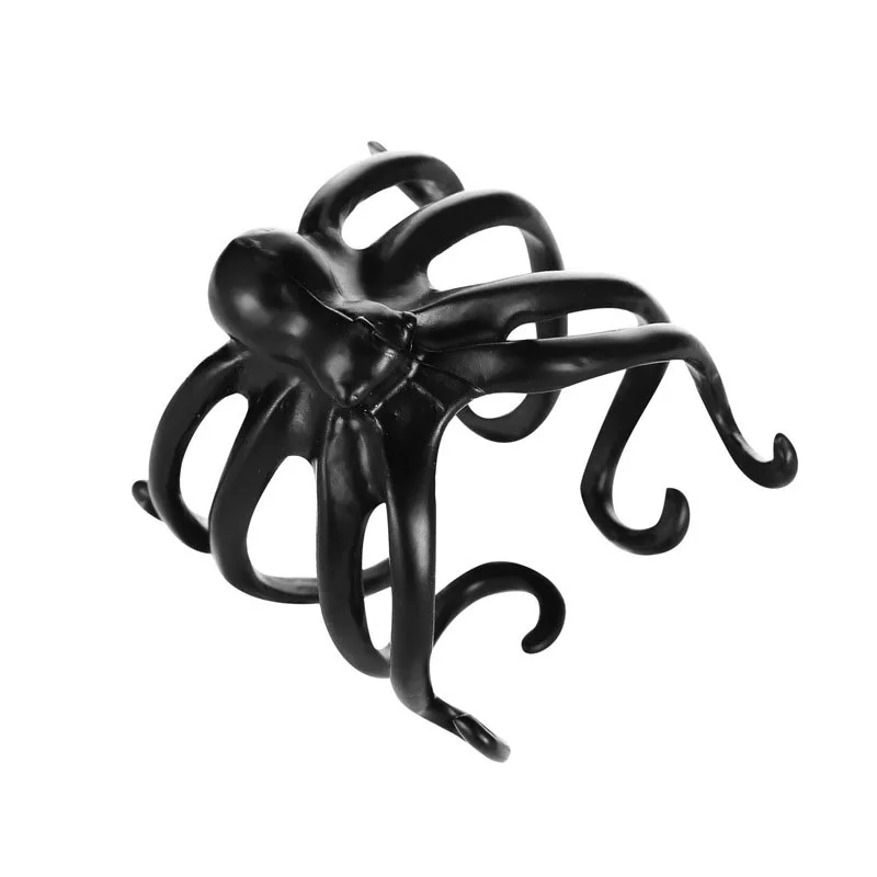 

Cool Animal Octopus Rings Simple Punk Gothic Deep Sea Squid Octopus Fashion Jewelry Open Adjustable Antique Silver Finger Rings
