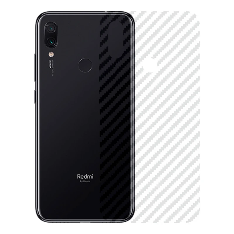 Ультратонкая прозрачная наклейка из углеродного волокна 3 шт./лот для Xiaomi Redmi Note
