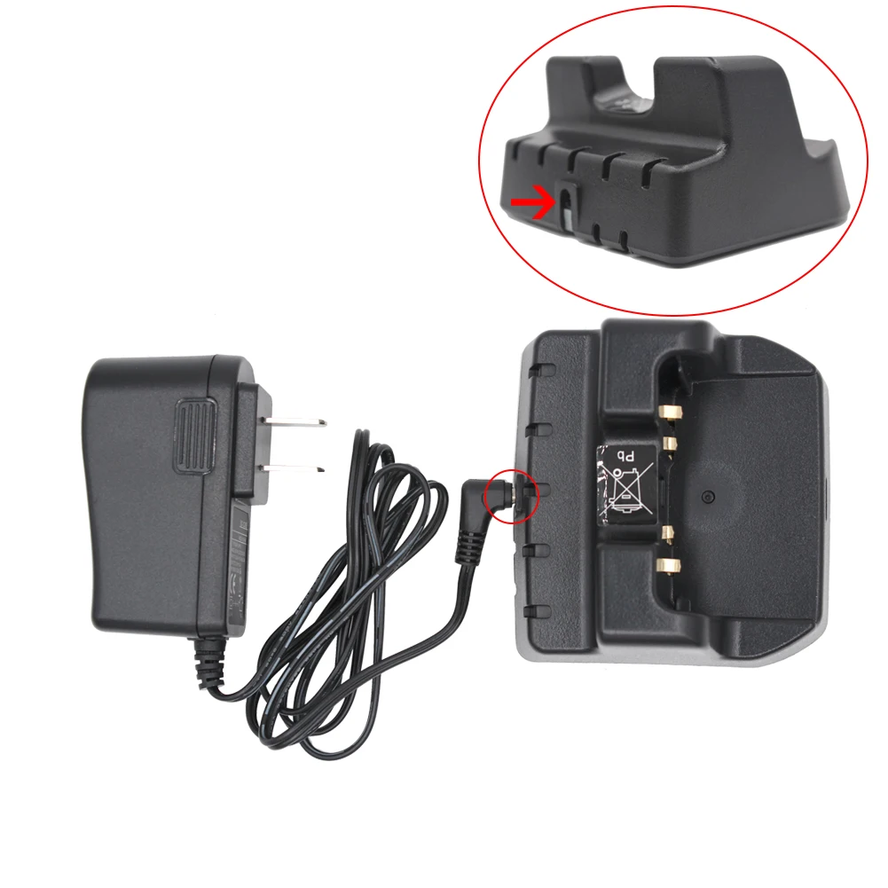 Настольное зарядное устройство CD 47 VAC 20 для Vertex Yaesu магнитола|Запчасти и