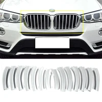 car front grille grid molding trim cover for bmw x3 f25 2011 2017