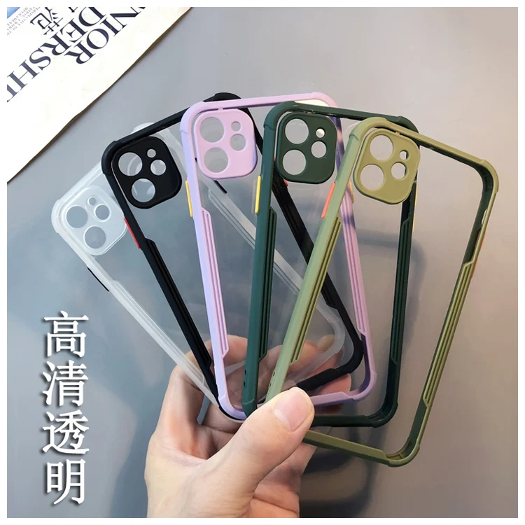 

Luxury Clear Anti-fall Couple With Lanyard Soft Case For Iphone 11 12 Pro Max Mini 7 8 Plus Xr X Xs Max Se 2 Phone Cover Fundas