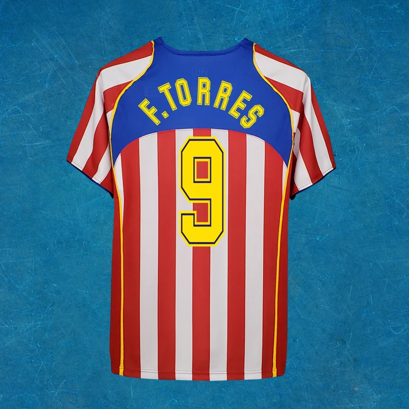 

2004 2005 FOOTBALL SOCCER JERSEYS SHIRTS HOME F.TORRES CAMISETAS DE FUTBOL MAILLOT IN STOCK