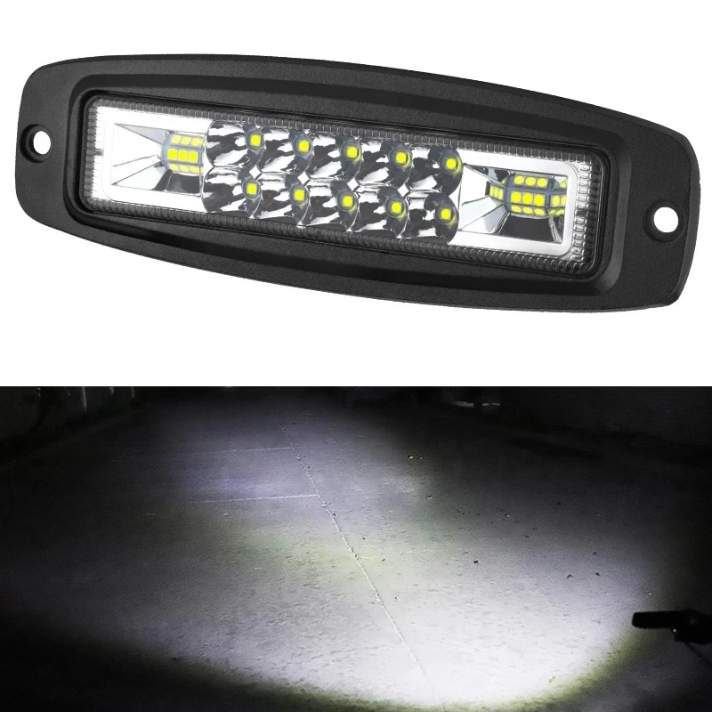 7-дюйсветильник рабочий свет с утапливаемым креплением 48 Вт комбинированный луч