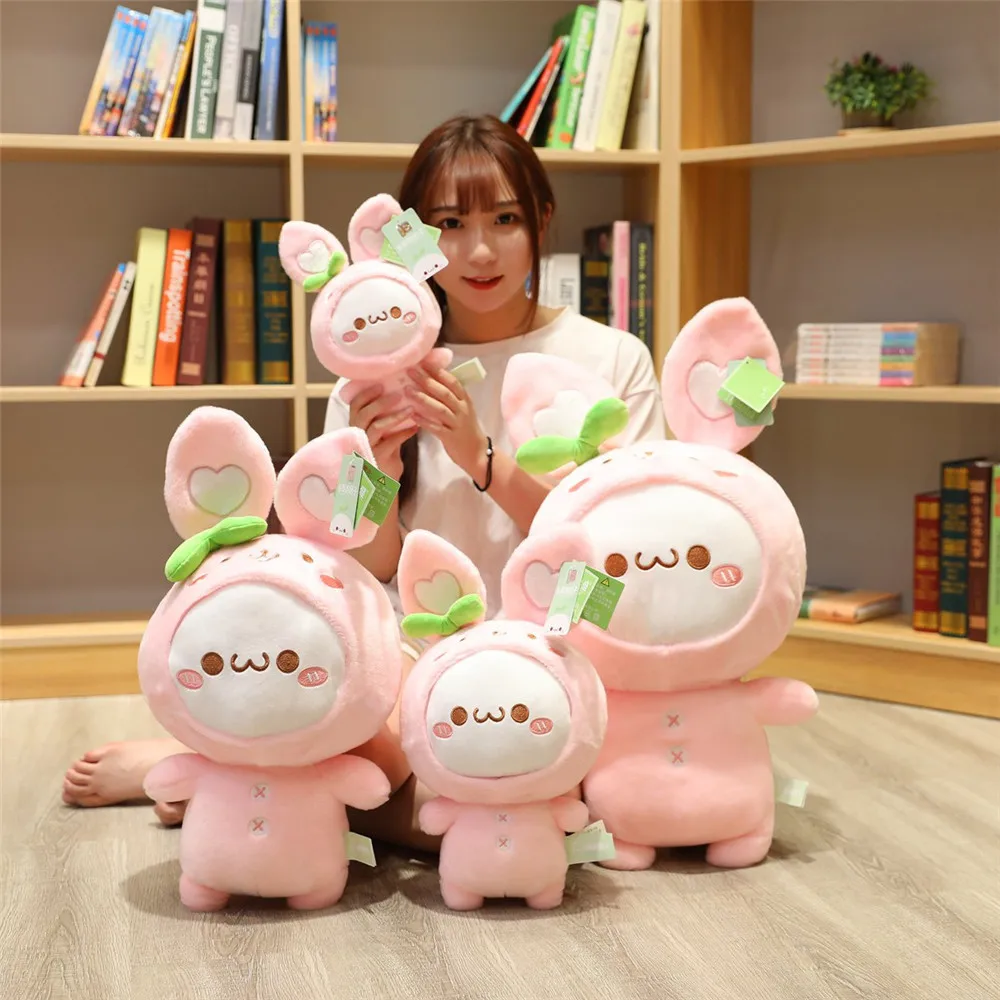 Креативный милый кролик коала Пингвин пельмени игрушки мягкие милые животные
