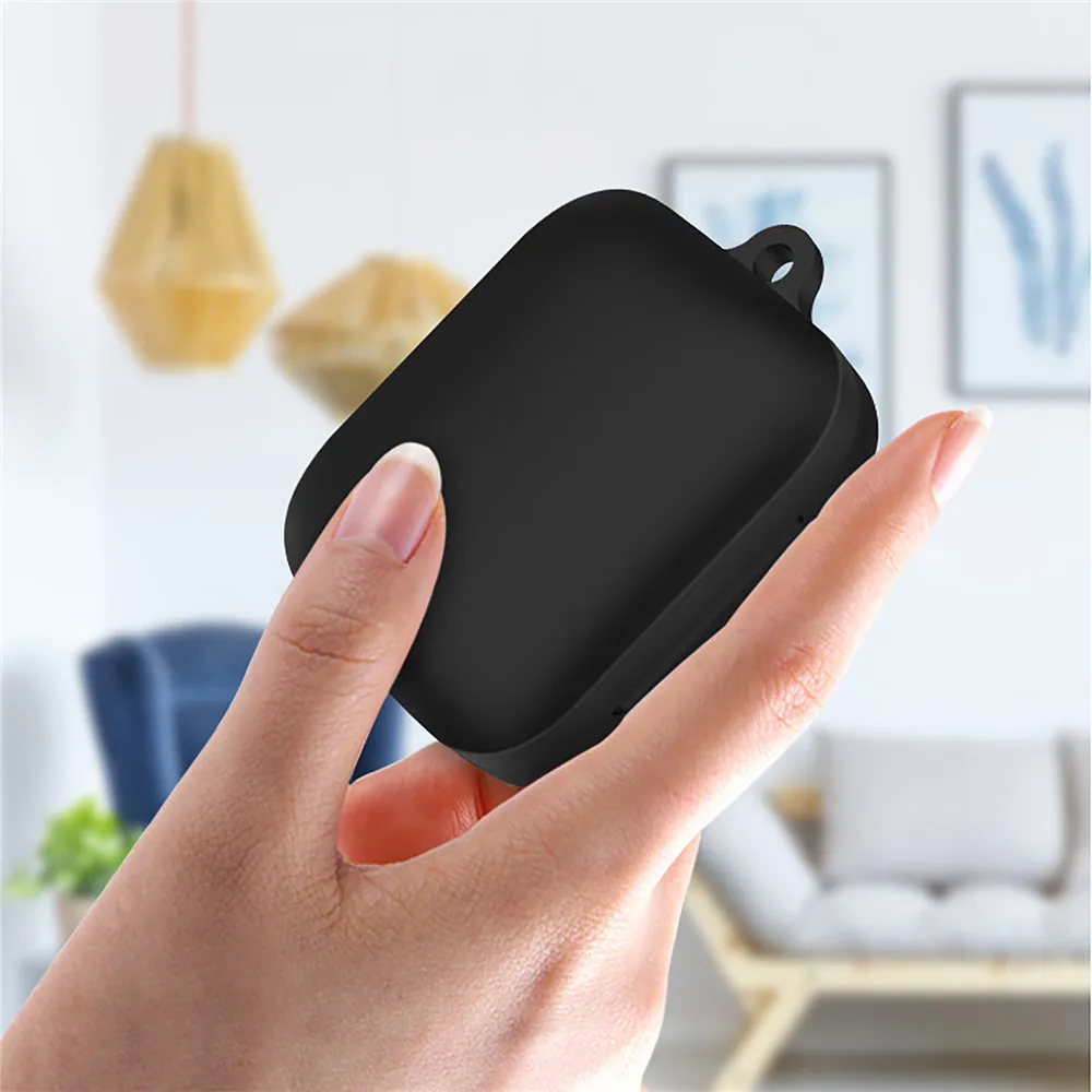 

Silicone Protective Case Dust-Proof And Drop-Proof Soft Plastic Shell With Buckle for Oneplus Buds Pro Bluetooth Earphone