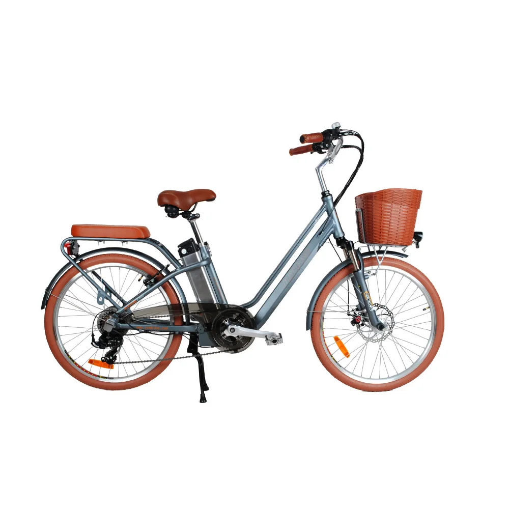 

Aluminum alloy electric bicycle, 250W, 36V, 10Ah, 24 inches, 7 speeds