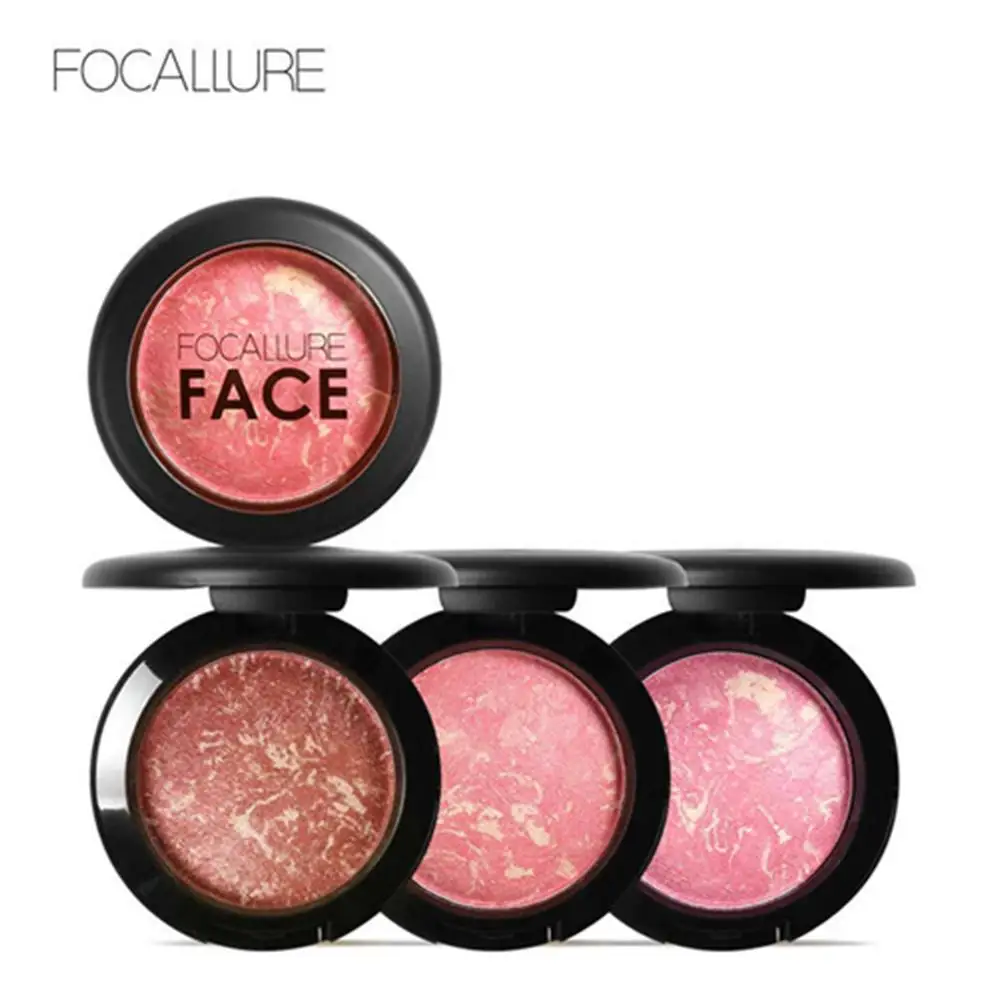 

Focallure Face Highlight Blusher Pallete Cheek Rouge Nourishing Nude Makeup Brighten Complexion Natural Contour Shadow Cosmetics
