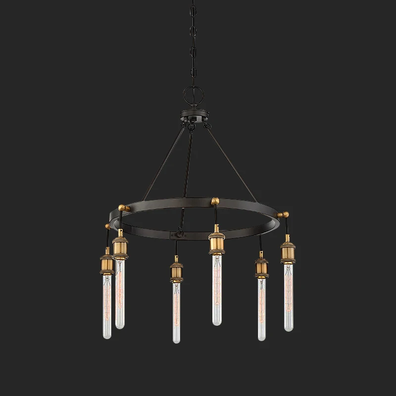 구매 심플한 복고풍 샹들리에 크리에이티브 개성 바 카페 레스토랑 샹들리에