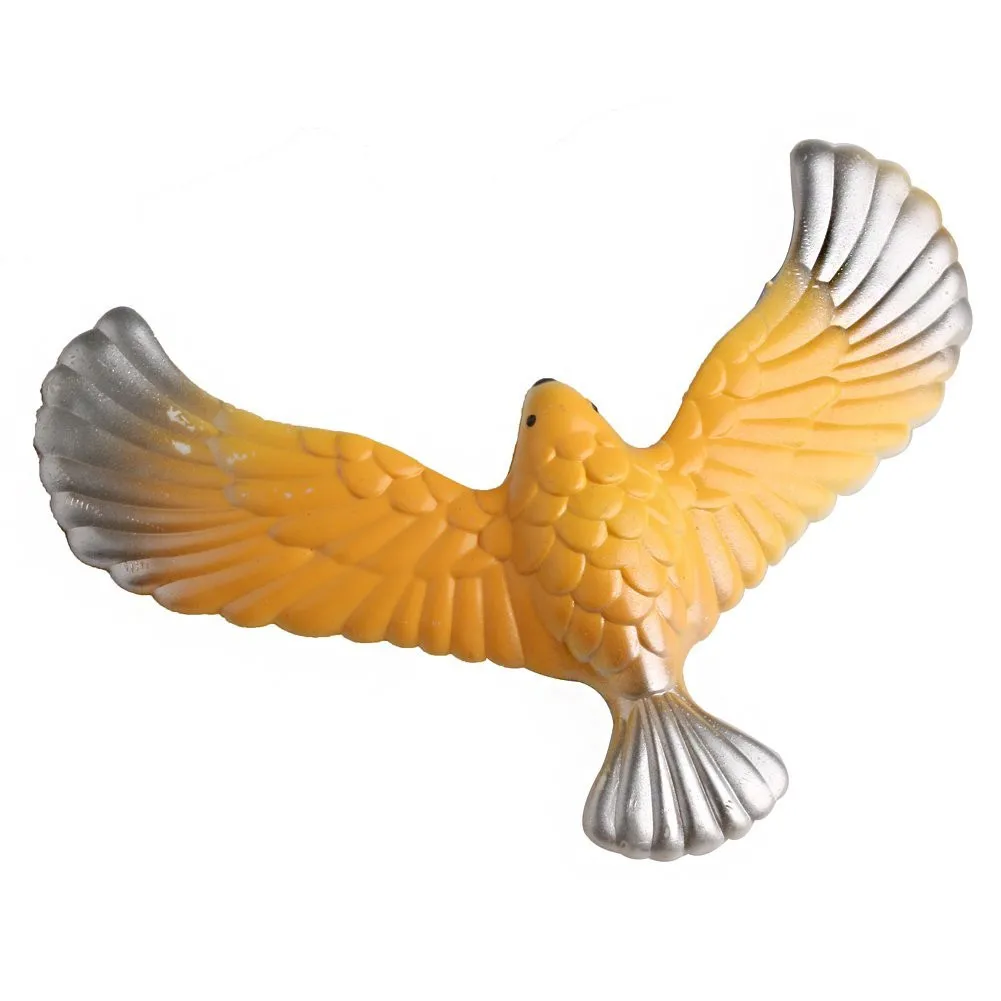 

Amazing Balancing Eagle With Pyramid Stand Magic Bird Desk Kids Toy 2020 Latest Novel Desk Decoration Fun Gifts for Children