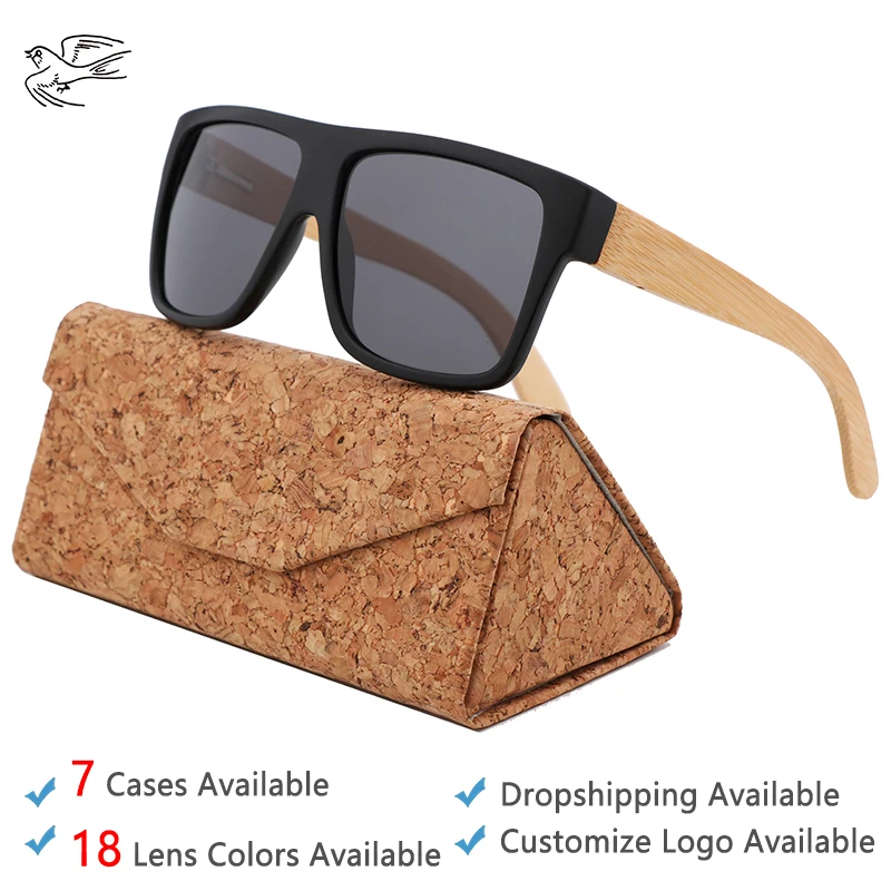 

Cork Wood Frame Glasses Shade Trendy Sunglasses for Women Sunglasses Glasses 2020 Brand Designer Sunglass Womens Polarized GB160