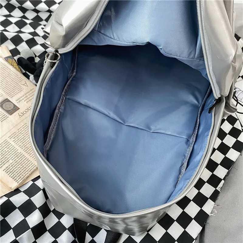 

Schoolbag female Korean Harajuku ulzzang junior high school students simple casual backpack fashion fashion brand backpack