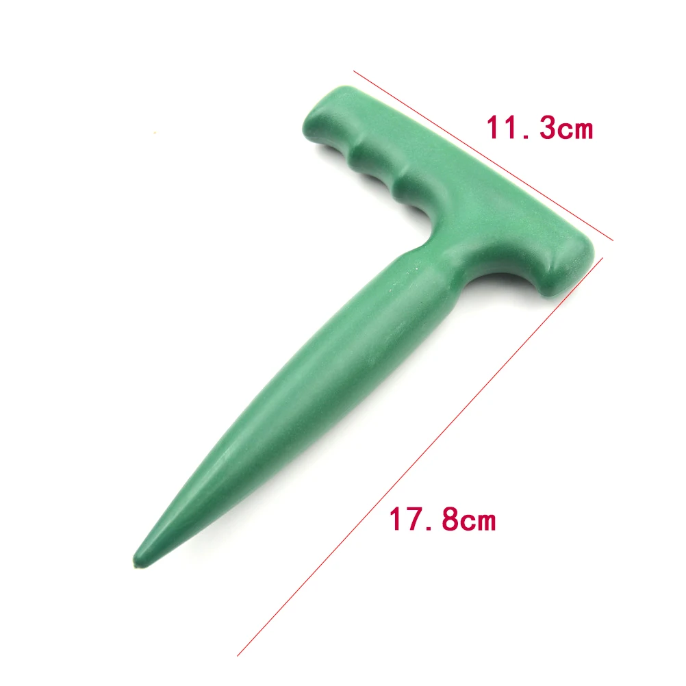 

Plastic Green Dibber Digging Hole Tool Garden Bonsai Flower Planting ing Seedling drop shipping