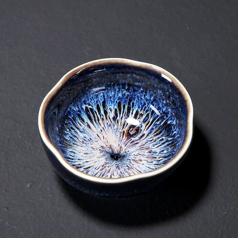 Большая керамическая чашка Цзиндэчжэнь Tianmu Glaze Jianye Kungfu Teacup teactick новая продукция |
