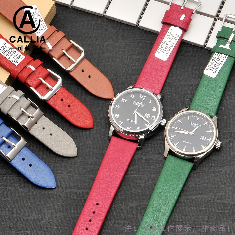 

When used together, bee Bohr fossil wave band road plain real cowhide pin buckle table accessories for men and women