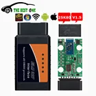 Автомобильный диагностический интерфейс PIC18F25K80, Bluetooth-совместимый ELM327 V1.5 OBD2, Wi-Fi, ELM 327 1,5, IOS, Android, OBD II сканер, оригинал