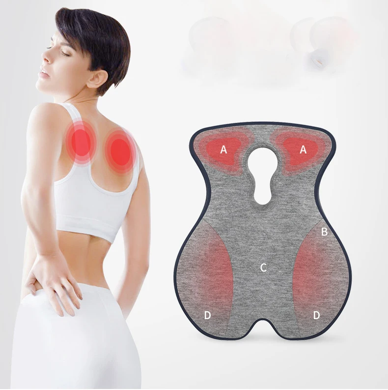 Подушка для спины офисного кресла 2 шт./компл. Ортопедическая подушка из пены с