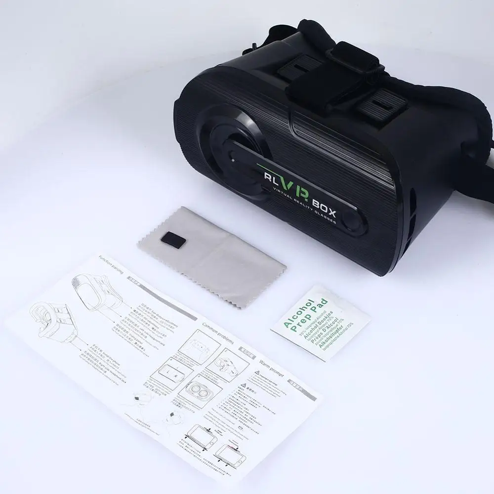 Гарнитура для обновления VR 3D очки гарнитура Google Cardboard Bluetooth Очки виртуальной