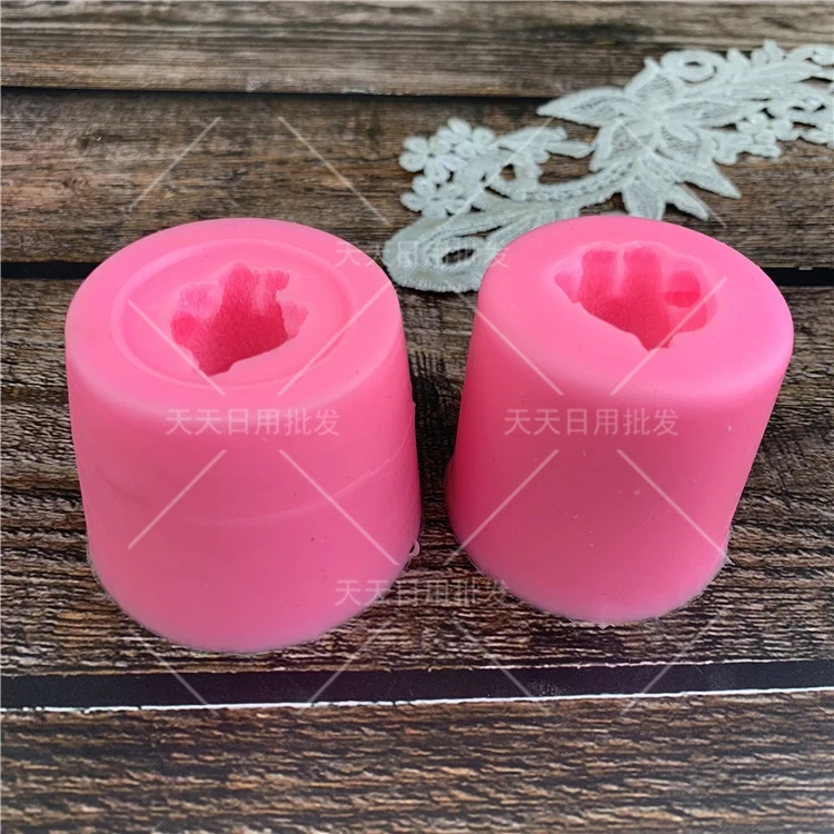 3D форма для собак силиконовые формы смола глина мыло свеча полимерной глины