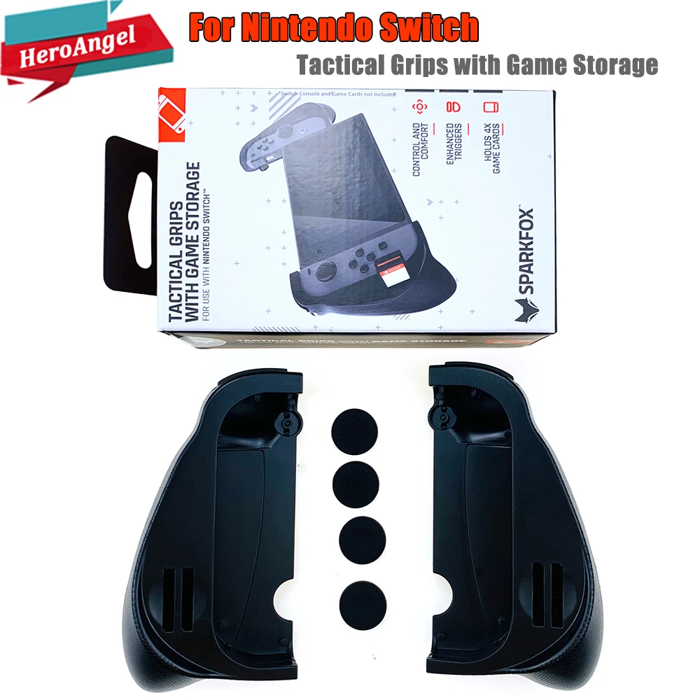 Новый защитный чехол для джойконов Nintendo Switch с улучшенной тактической рукояткой и усиленным NS NX.