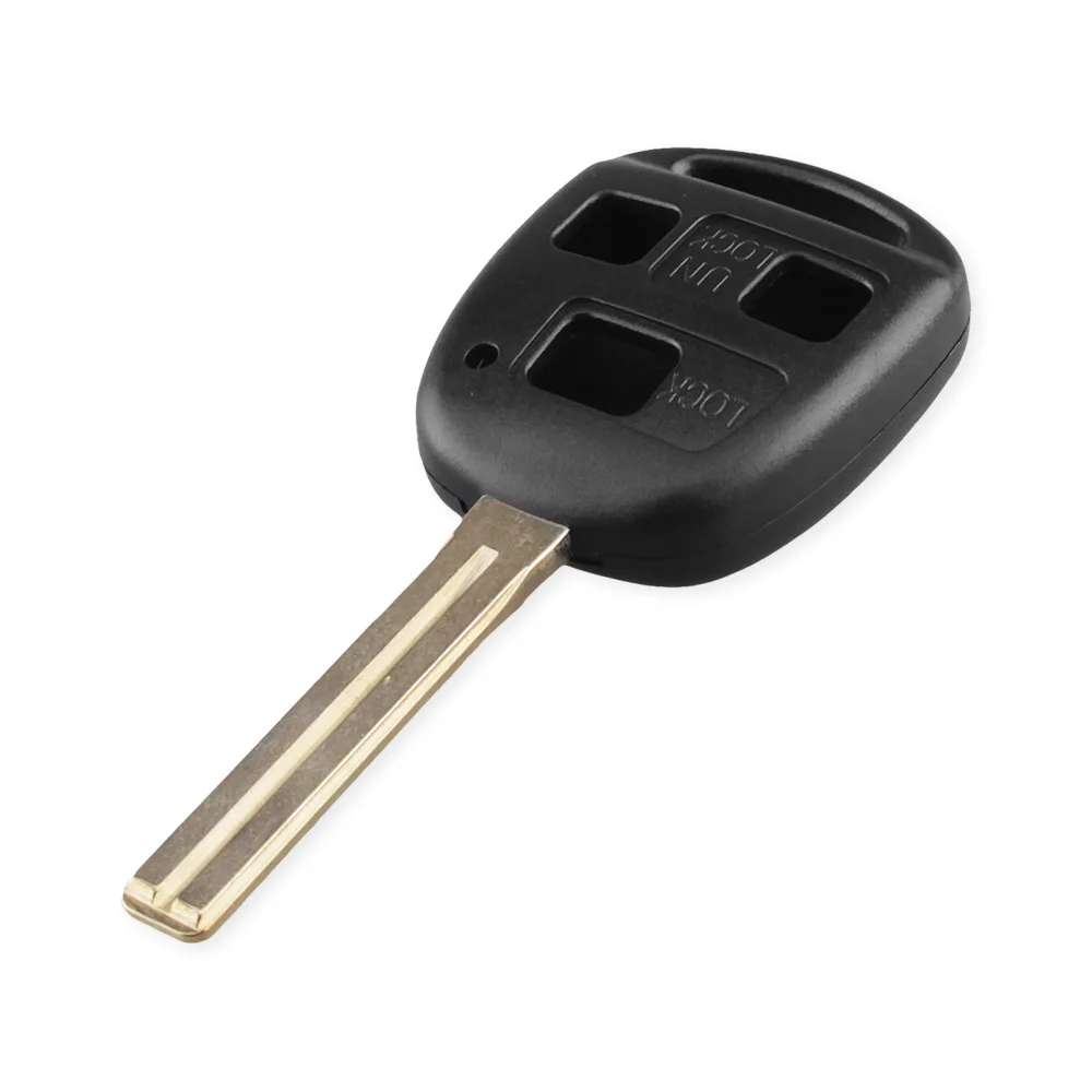 KEYYOU дистанционный чехол для ключа автомобиля 3 кнопки Toyota Avensis 2008 Celica RAV4 Prado Camry